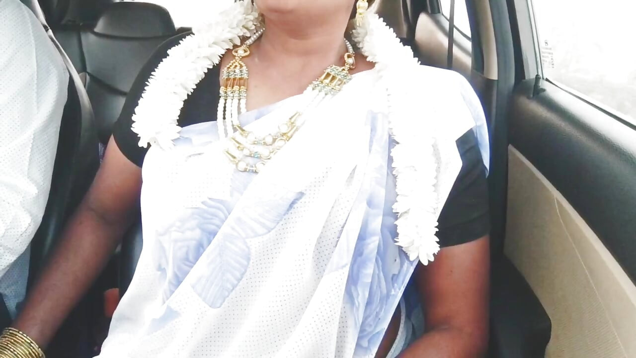 Indian Bhabi Car Sex. Beautiful Saree Housewife Try to Fucking with Stepson Car Drive.telugu Dirty Talks.
