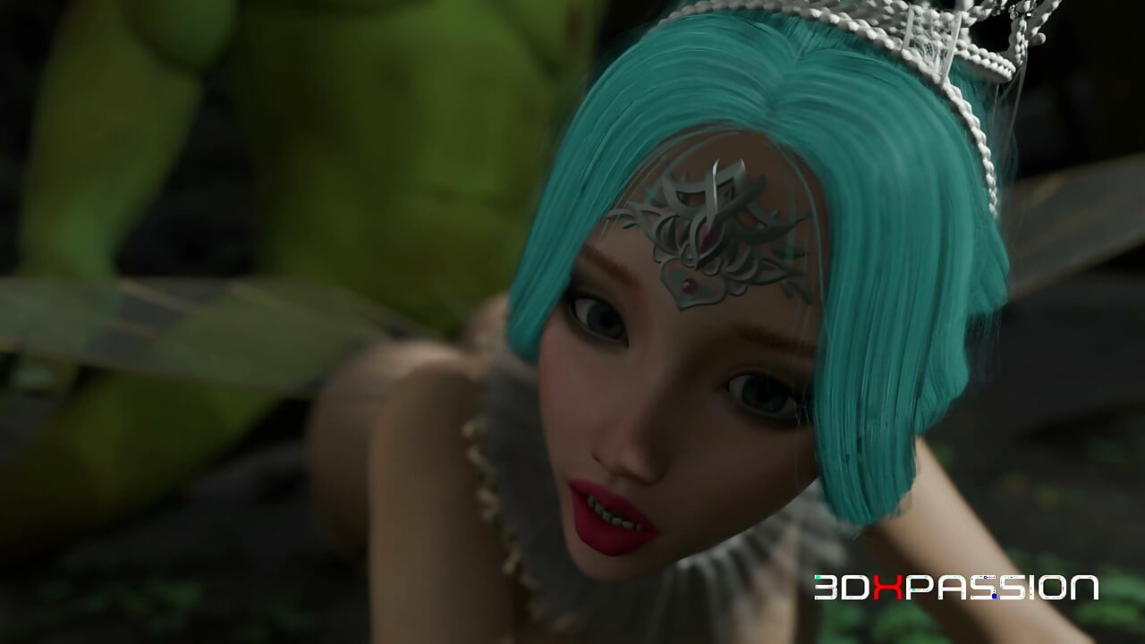 Fairy & Orc Secret Forest Nights - Blowjob, Anal & Huge Cumshots
