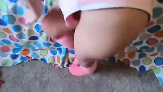 Teen Plays with Stepmom's Dildo and Gets Fucked by Stepfather