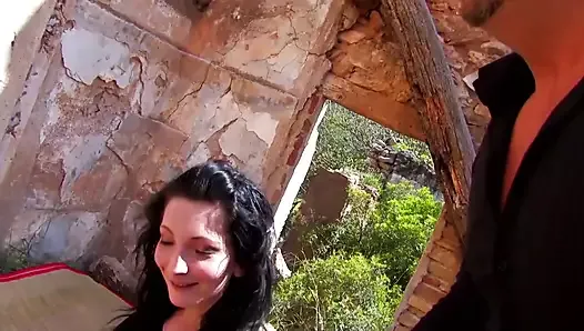 Fucked in an abandoned house