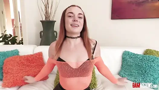 Samantha Reigns - шаловливая рыжая королева анального секса