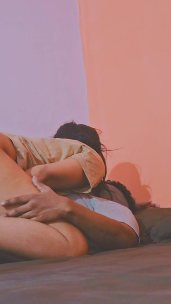 Captivating moment from "My Stepsister Seduces Me And We Have Sex In Her Room Secretly"
