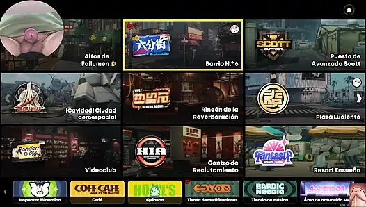 A small and beautiful Japanese oni girl, gets horny and strips, making my dick hard (Zenless Zone Zero Gameplay 4)