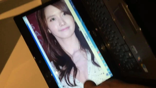 cum on SNSD Yoona (birthday tribute)