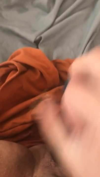 Cumming on my dildo