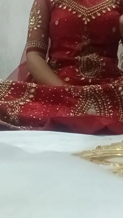 Jaw-dropping moment from "First Night Of Bengali Marriage wedding night, romantic couple sex video"