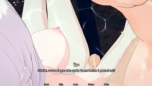 İri göğüslü kız arkadaşımı suda sikiyorum