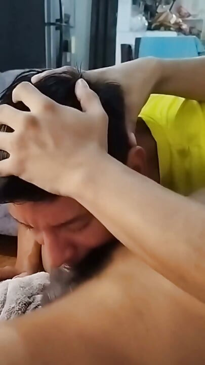 Saliva Dripping Down the Cock