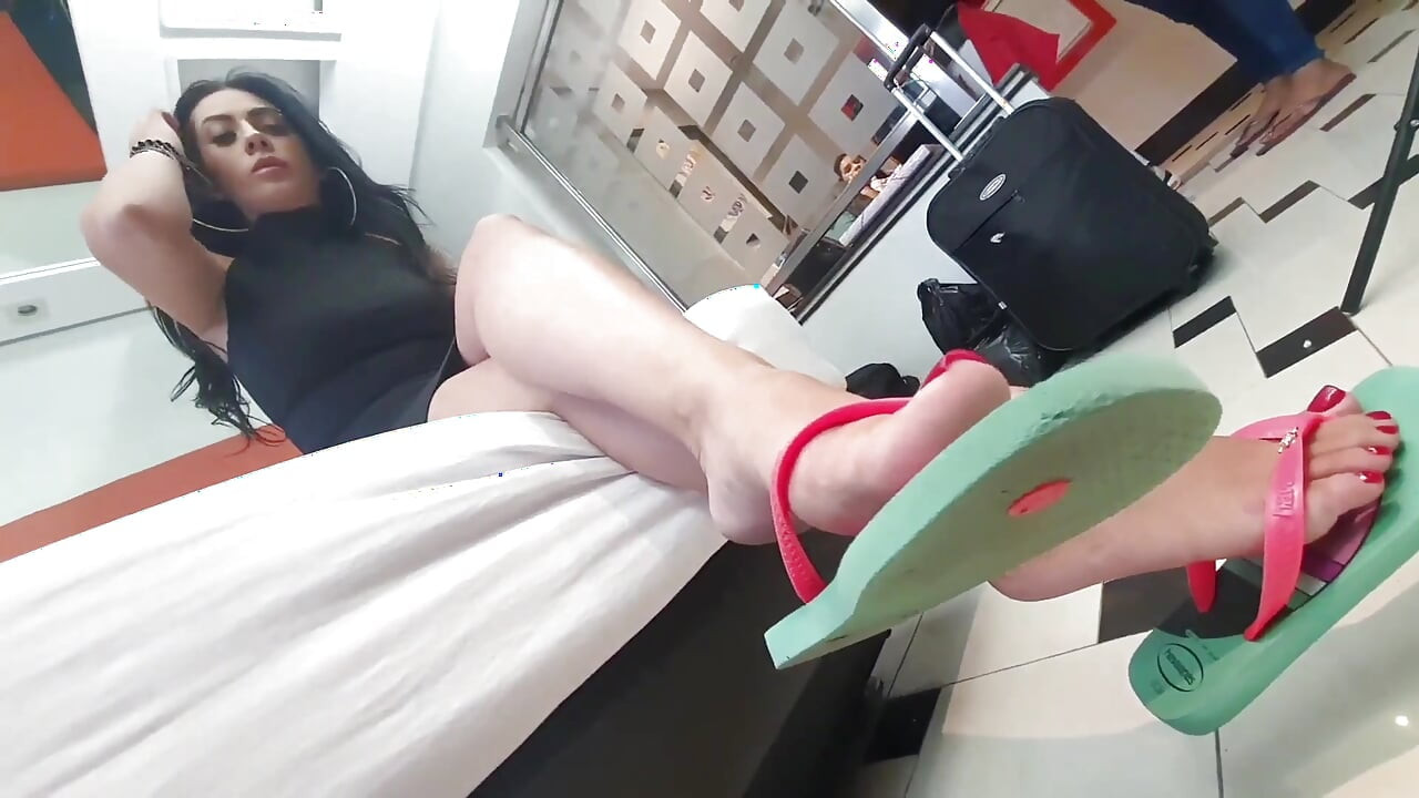 Trample with perfect pink soles by top babe alice