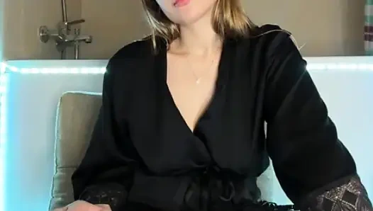 Bouncing big natural boobs