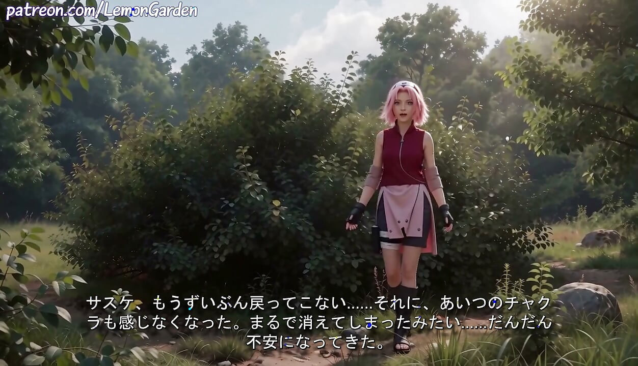 Pink-Haired Kunoichi got the sex of her dreams in Konoha's Forbidden Forest 3d Hentai Naruto x Sakura