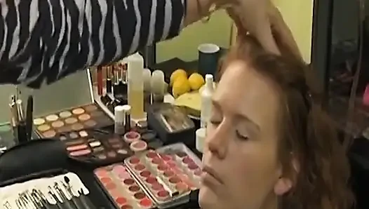 Amateur German Lady in White Stockings Got Fucked