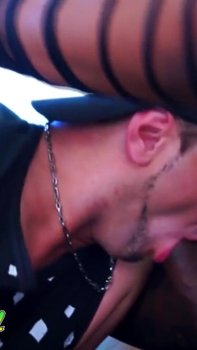 Transvestite mulatto super gifted mercilessly her passive boyfriend | Clip 1