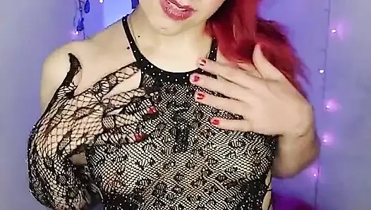 Kızıl saçlı komşun penisine tamamen boğuluyor! Bakış açısı