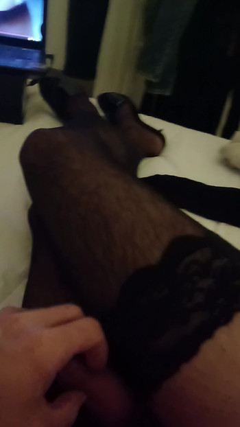 Black pantyhose