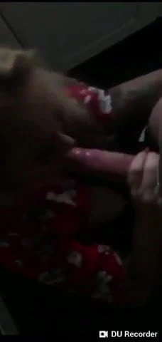 British northern girl gives bj