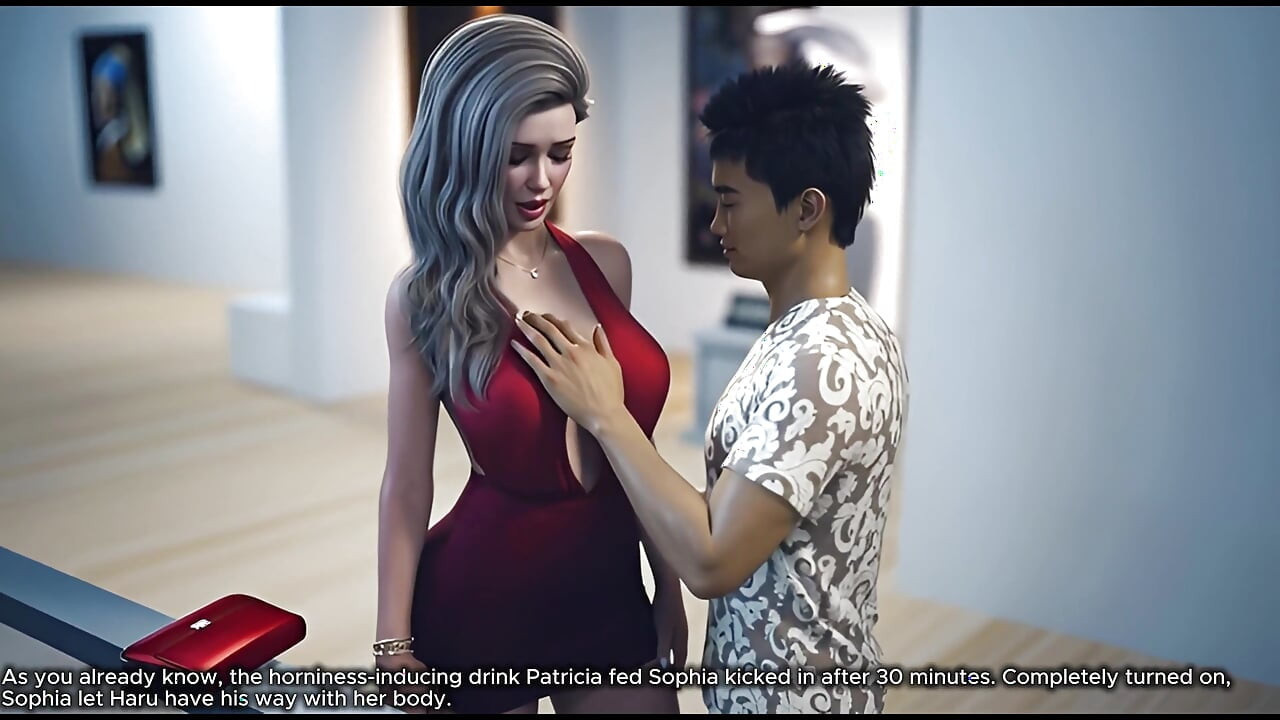 Awam Sophia Real-fuck Edition - Is She Really a Good Wife After What She Missed at the Museum?