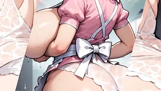 Büyük götlü taşıyıcıda waifu