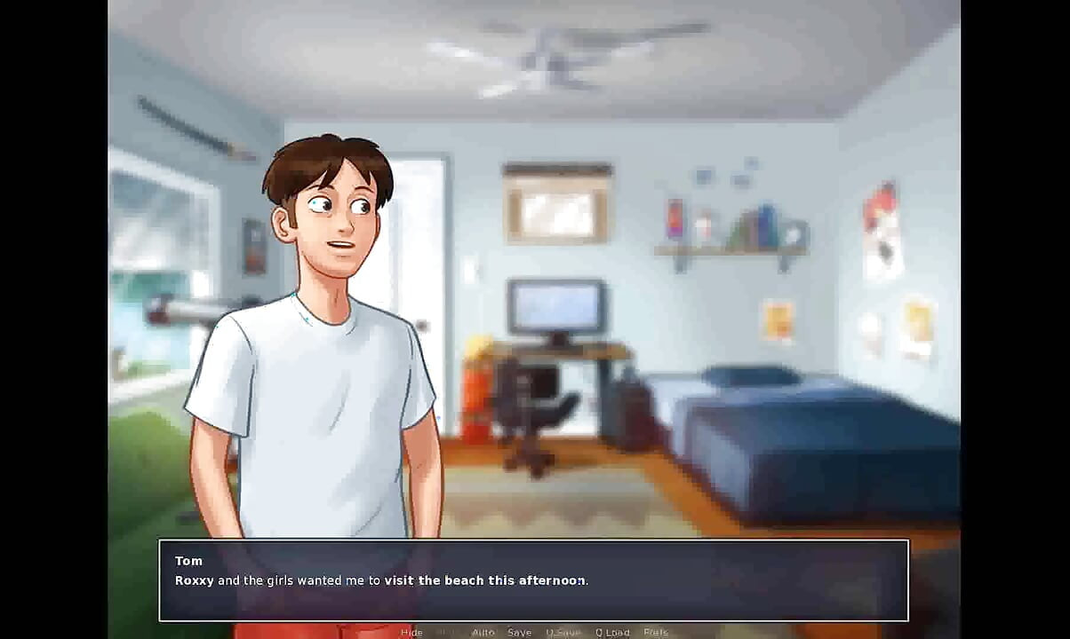 Summertime saga: naughty party with sexy college girls on the beach ep 202