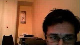 Straight guys feet on webcam #287