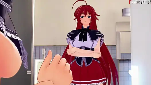Xenovia dan issei ngentot di kamar mandi, rias baru tahu - dxd ntr madness series