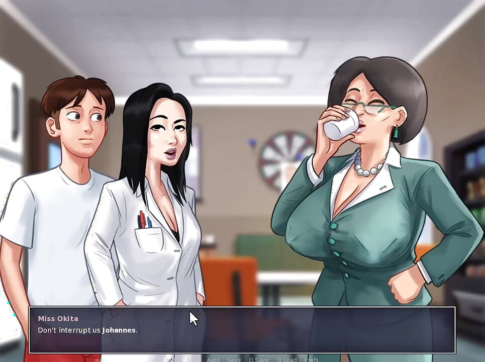 Summertime saga - ich habe miss dewitt am college gefickt