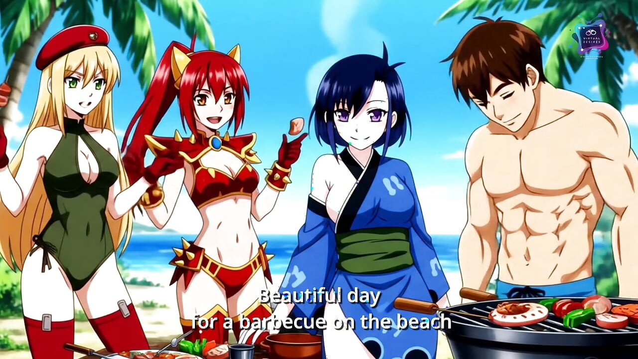 Hot Girlfriends on a Brazilian Beach