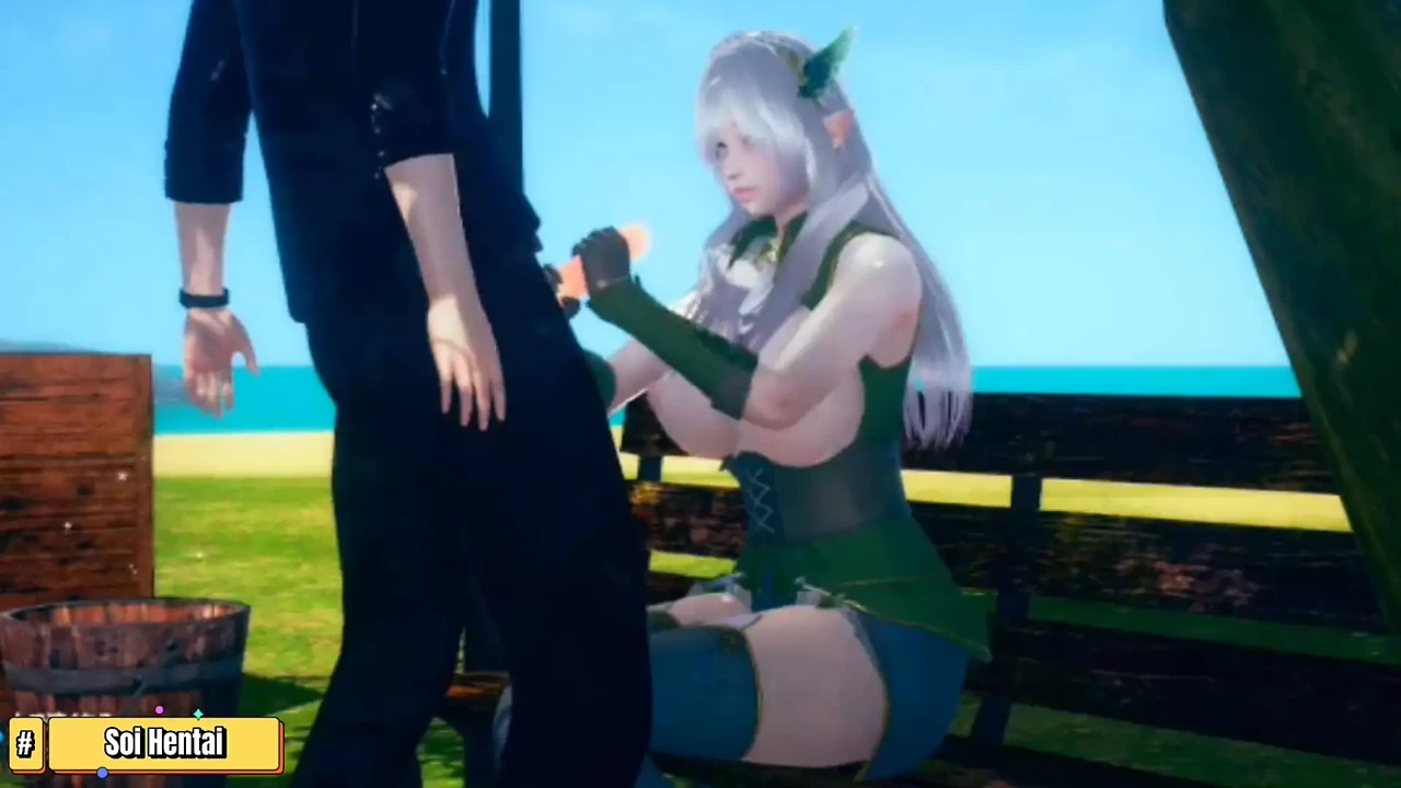 Hentai 3D - Get fuck with the fairy in garden. Ep 02