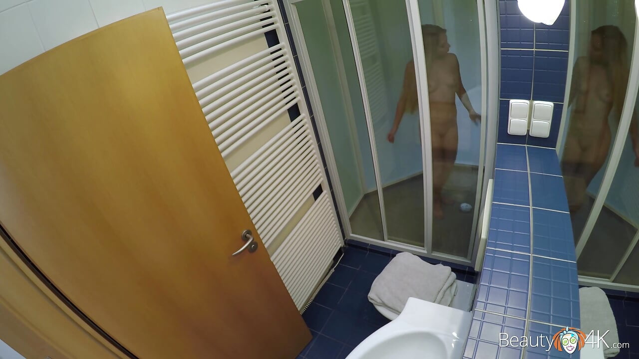 Poor Blonde the Rent with Her Body