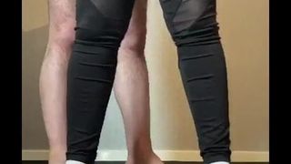 Step mom take off panties fucking step son in isolation