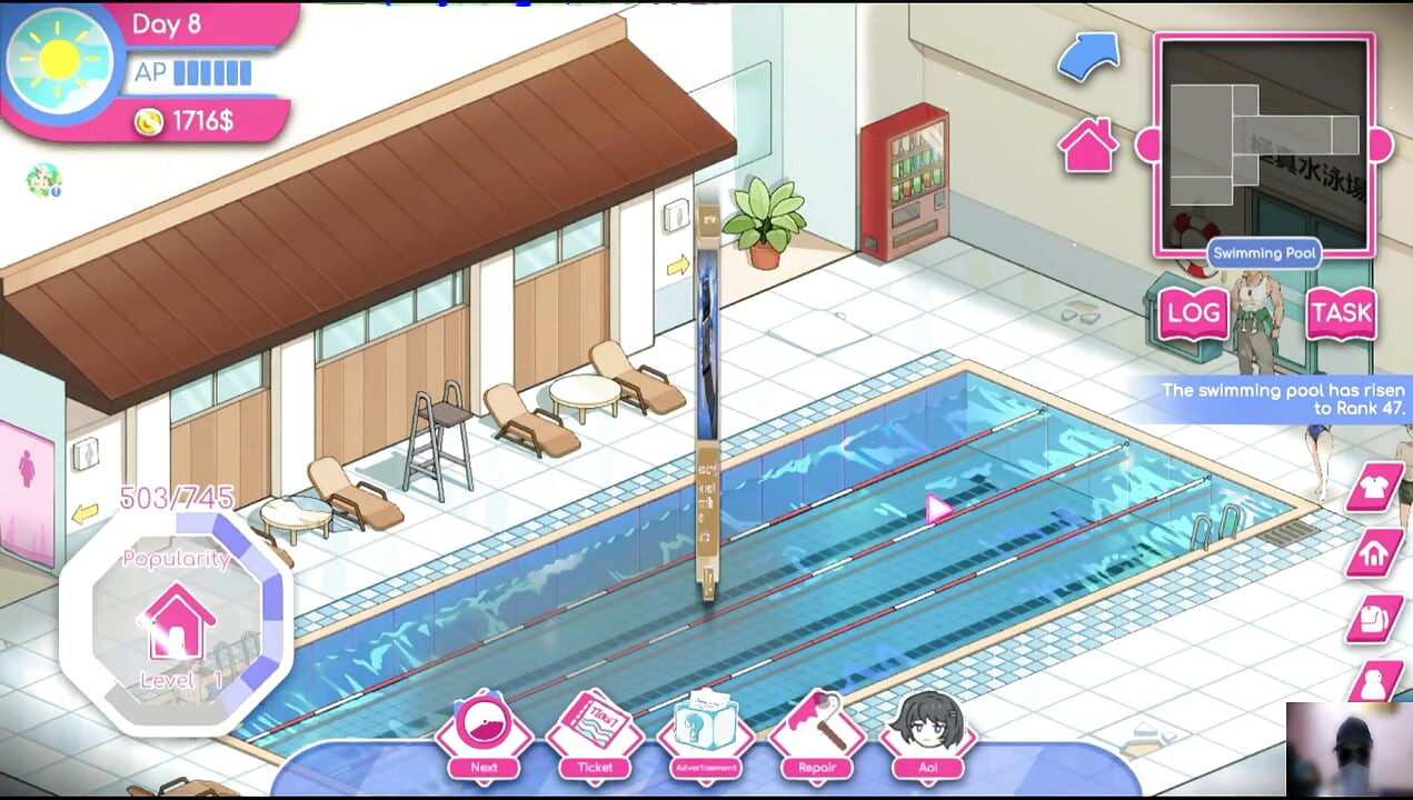 Ep-1 lifeguard holic! NTR Hentai game gameplay! I got a swimming pool and there are many hot girls!