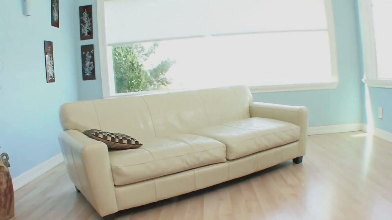 Lola Milano & Macy Cartel, babe on the couch, licking each other's pussies