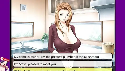 The visit of the plumber. Classic Vintage Hentai