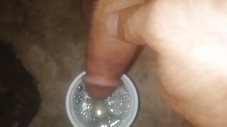 Pissing drink man hot bottom squirt drink