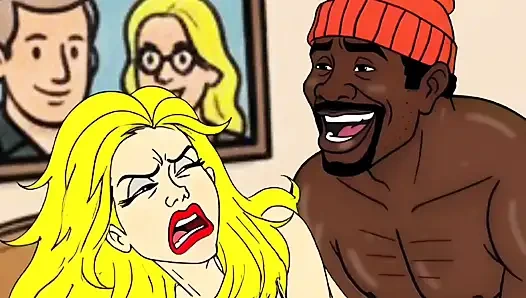 Evli ev hanımı Maria bacaklarını açıyor (tam hikaye) çizgi film. Aldatıyor 2