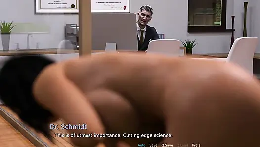 安娜令人兴奋的感情 82 安娜参加了一个的实验