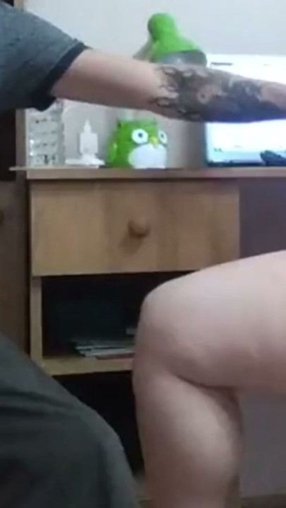I jerk off mother-in-law masturbates and cum on her feet | Clip 1