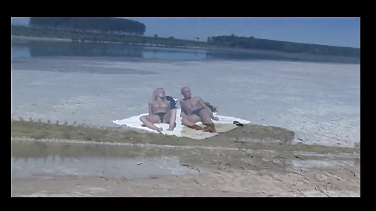 Hot Blonde Hard Banged in the Beach