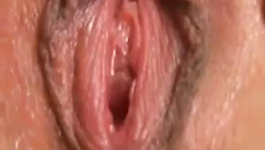 Close-Up Orgasm Girl with Dildo