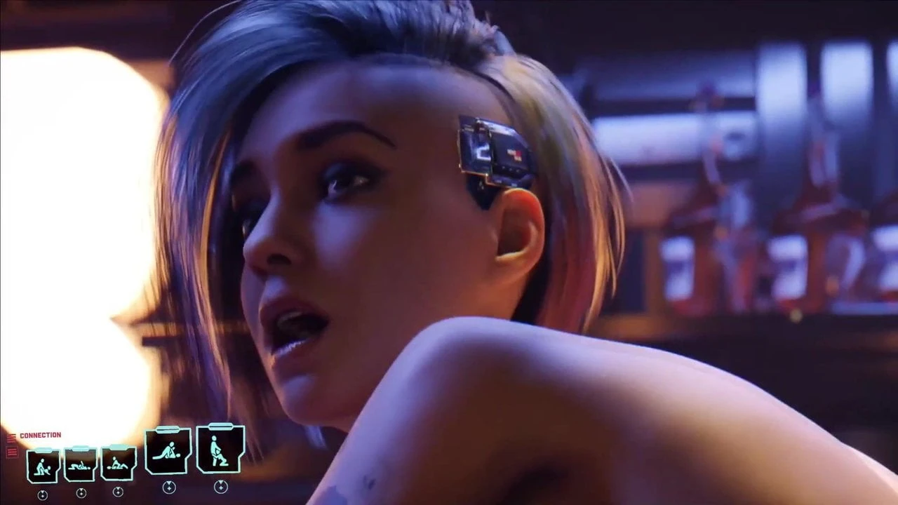 Judy Alvarez порно - Cyberpunk2077, геймплей видео