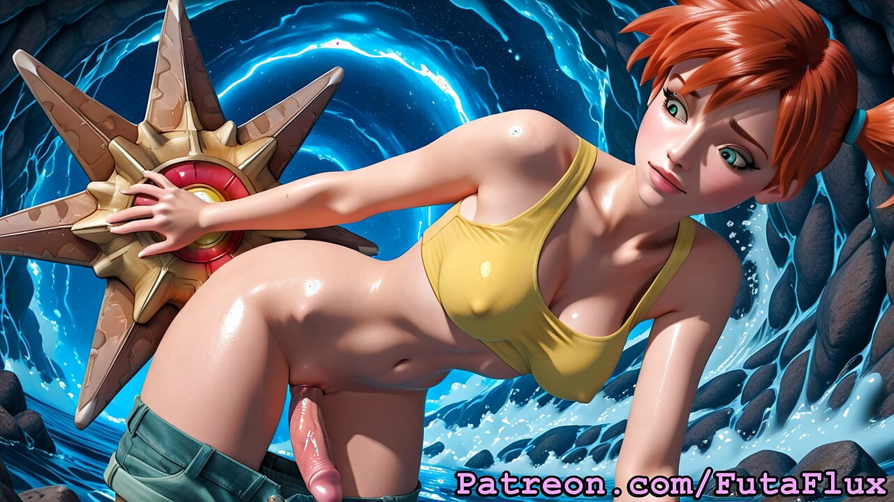 Futanari Misty iz Pokemona -, Svršavanje, Samosisanje