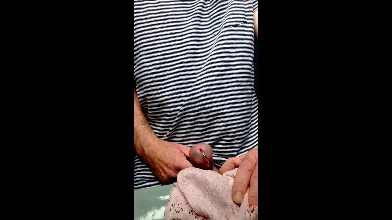 Cuming on 36C Hangers bra slow motion