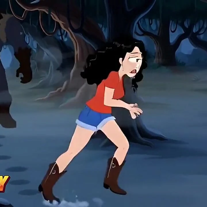 与荡妇在水晶湖营地的性爱派对, 卡通