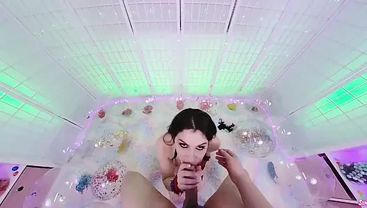 Memek becek cewek semok rambut cokelat ini dientot habis-habisan - pov