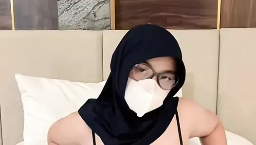 My Girl Playing In Bed Wearing Seductive Pajamas