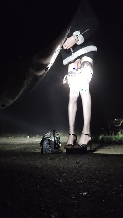 2 French Transvestites Offered in the Forest