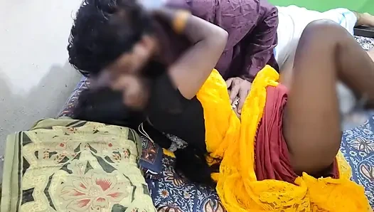 Fantasi rahasia istri India - suami & saudara tirinya bareng-bareng di dalam