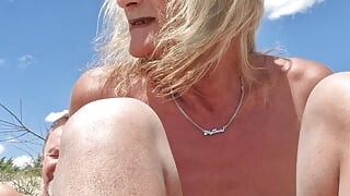 Sex Show Stripchat, Nudist Beach, Shemale and Guy, Gigi and Dave 17-05-2025, P6