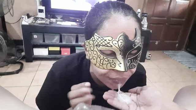Cum in Mouth and Spit by Gorgeous Pinay