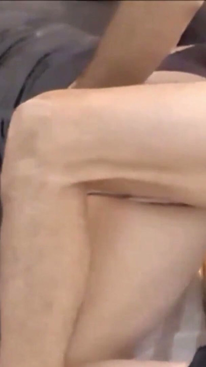 127 - Amateur Slut, Black Leather Pants, Gray Satin Shirt, Beige Satin Panties, High Heels, Panty Rubbing, Blowjob, Dirty Talk | Clip 2